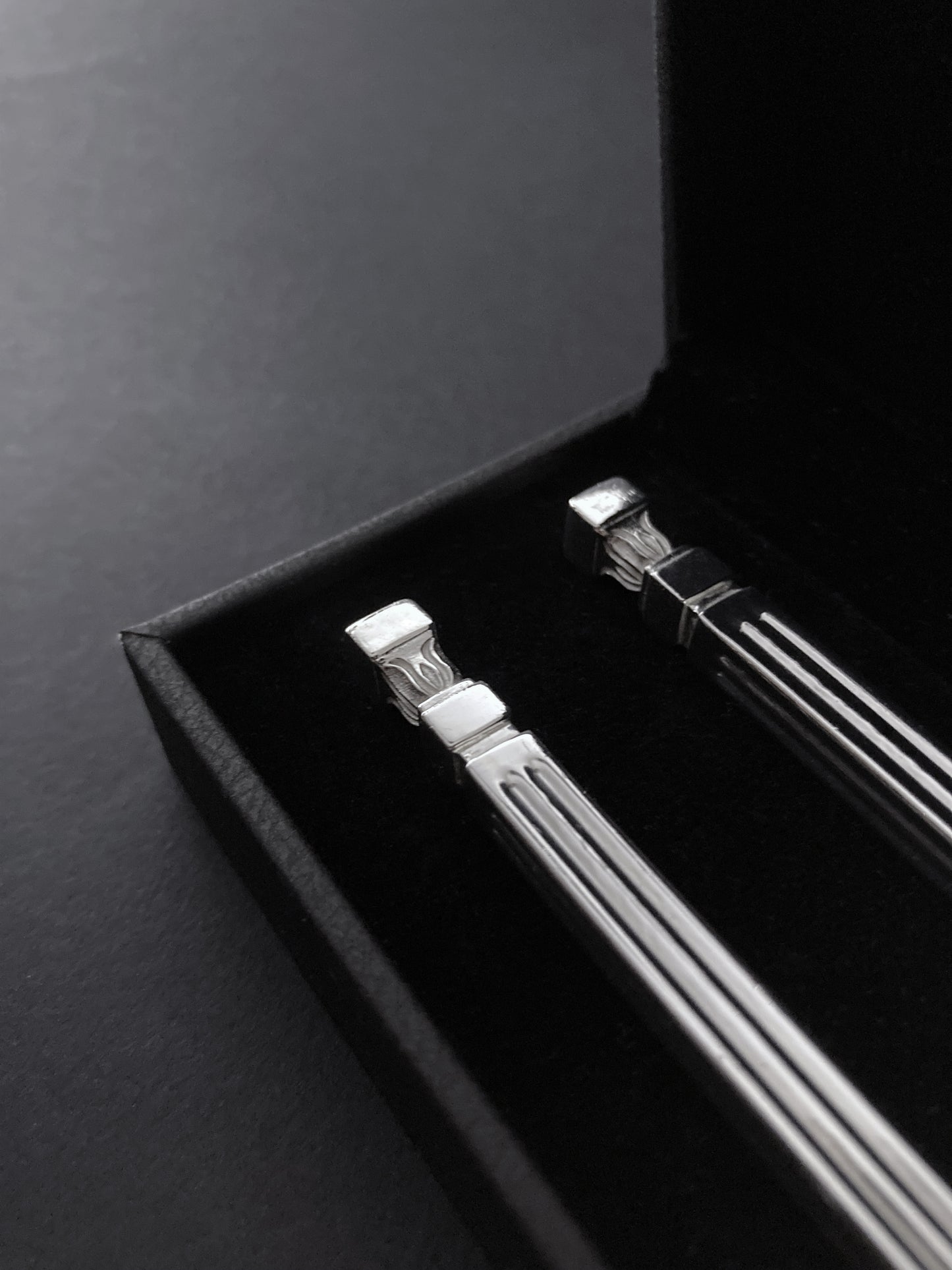 Couples Fidelitas Series Pure Silver Chopsticks 999