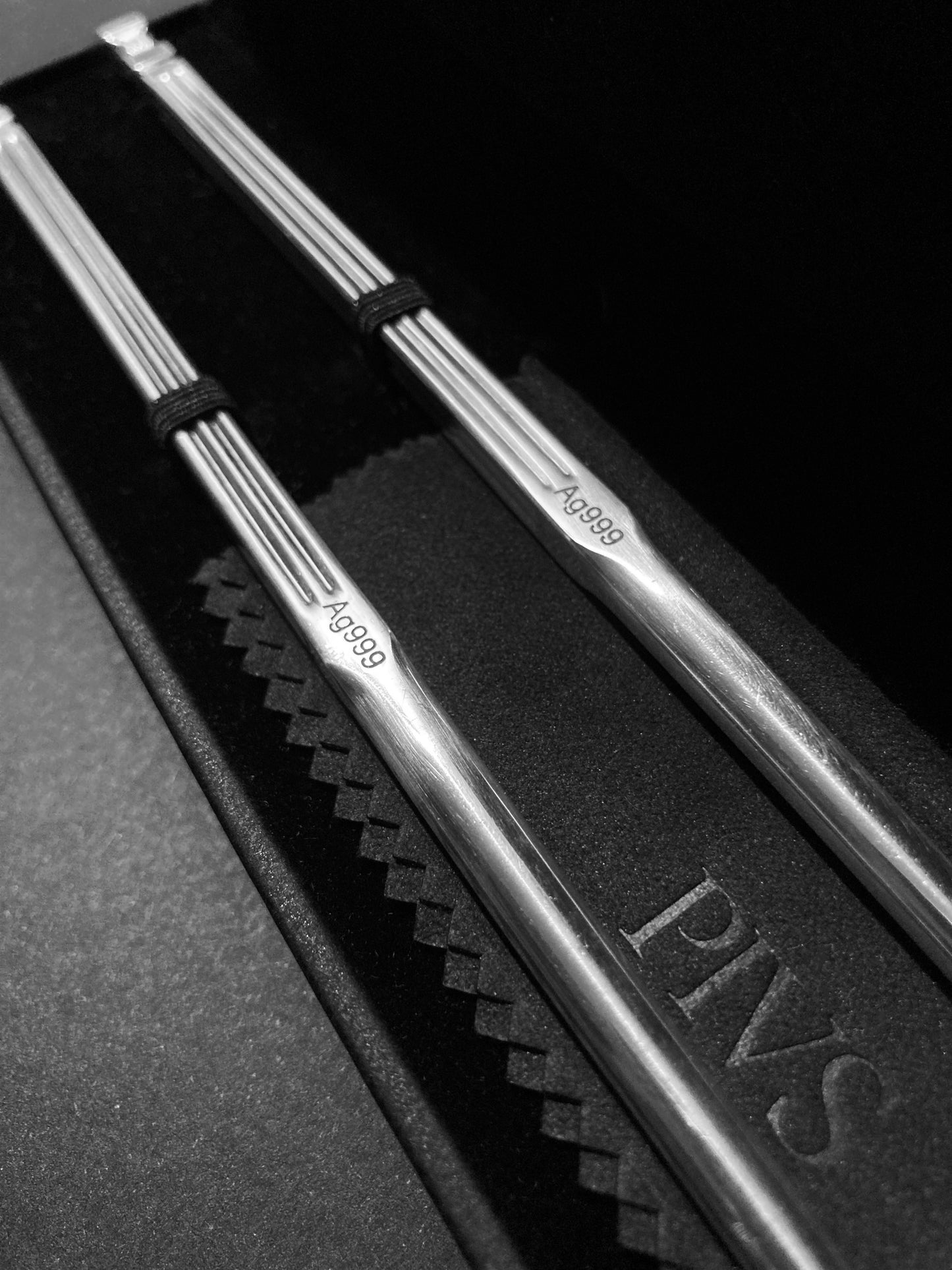 Couples Fidelitas Series Pure Silver Chopsticks 999